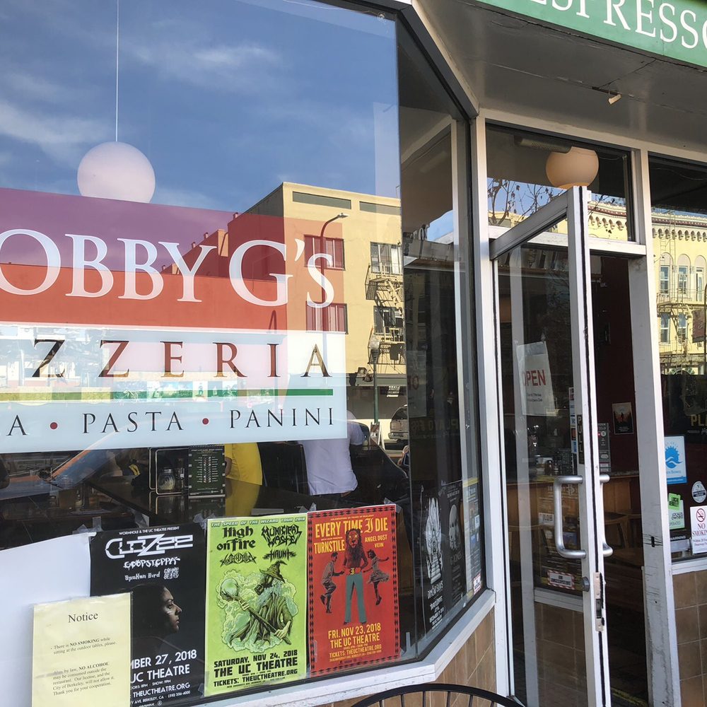 Bobby G's Pizzeria - Outside - November 2018 - Pizza Near Me - Berkeley, California