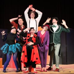 Georgia Ensemble Theatre and Conservatory - Stephanie Laubscher, Lowrey Brown, Daniel Carter Brown, Tara Chiusano, Olivia Aston & Phillip Justman in James and the Giant Pea
