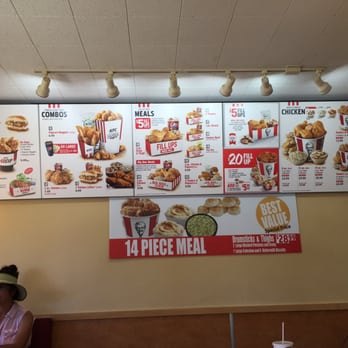 KFC - Menu - Fast Food Near Me - San Juan Capistrano, California