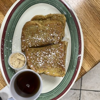 Jan's Place - French toast with a side of syrup and cinnamon butter - Breakfast & Brunch Near Me - Jensen Beach, Florida Jan's Place - French toast with a side of syrup and cinnamon butter - Breakfast & Brunch Near Me - Jensen Beach, Florida