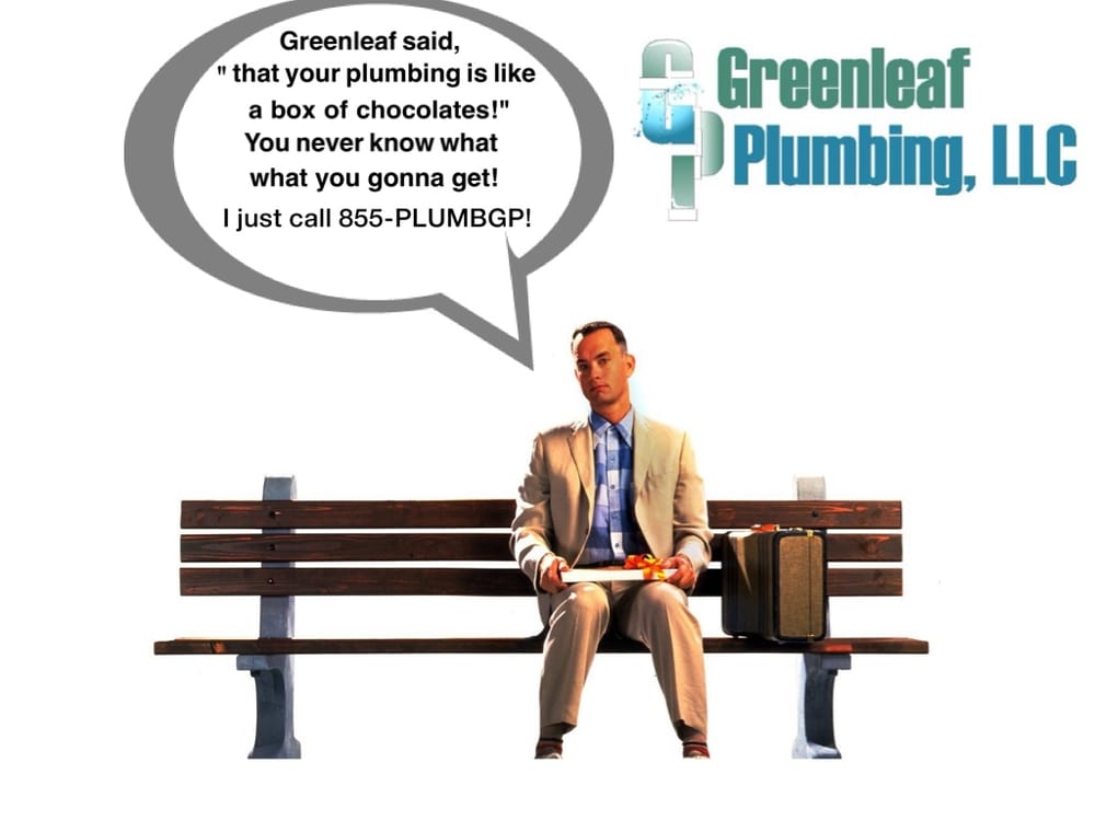 Slide of Greenleaf Plumbing