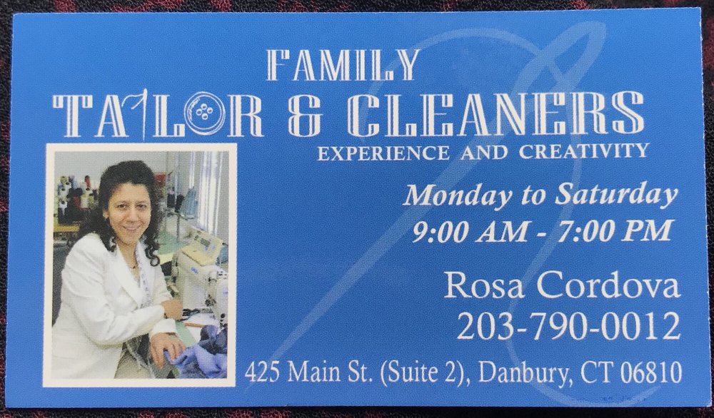 FAMILY TAILOR SHOP & CLEANERS Updated July 2024 425 Main St