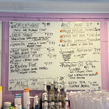 Cone Heads 8020 - Milkshake menu - Ice Cream & Frozen Yogurt Near Me - Port Saint Joe, Florida Cone Heads 8020 - Milkshake menu - Ice Cream & Frozen Yogurt Near Me - Port Saint Joe, Florida