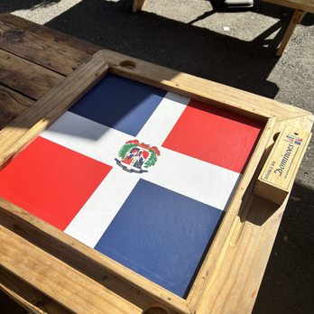El Fogon Dgeny - Dominoes with the DR flag - Dominican Near Me - San Jose, California El Fogon Dgeny - Dominoes with the DR flag - Dominican Near Me - San Jose, California