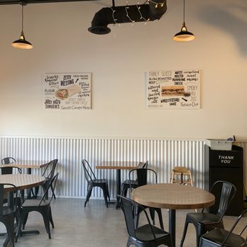 Subs & Co. - Cute decor, love the sub diagram signs - Sandwiches Near Me - Avenel, New Jersey