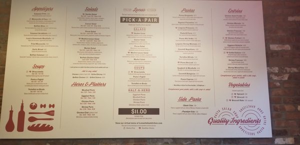 Menu photo 6 Lena's Italian Kitchen New York, NY Menu photo 6 Lena's Italian Kitchen New York, NY