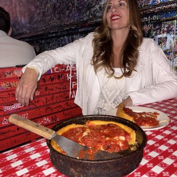 Gino's East - Magnificent Mile - I mean ! - Pizza Near Me - Chicago, Illinois Gino's East - Magnificent Mile - I mean ! - Pizza Near Me - Chicago, Illinois