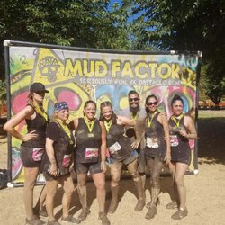 Mud Factor - Pre shower group pic
