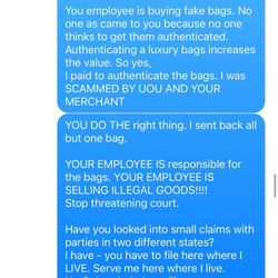 TC's What Not Shop - Conversation between owner and myself