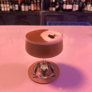 Machete - Cocktail with rye, pumpkin, and egg white - New American Near Me - Greensboro, North Carolina Machete - Cocktail with rye, pumpkin, and egg white - New American Near Me - Greensboro, North Carolina