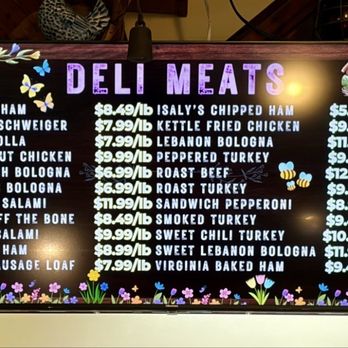Dave's Country Meats - Menu of deli meats in April 2026 - Meat Shops Near Me - Valencia, Pennsylvania Dave's Country Meats - Menu of deli meats in April 2026 - Meat Shops Near Me - Valencia, Pennsylvania