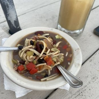 Coco Jim’s Cafe - Minestrone soup - Cafes Near Me - St John, Virgin Islands
