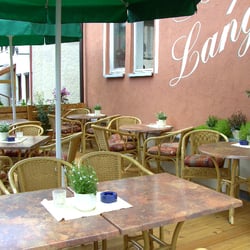 Cafe Lang - Die Außenterrasse