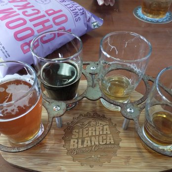 Sierra Blanca Brewing Company - Beer flight - Breweries Near Me - Moriarty, New Mexico Sierra Blanca Brewing Company - Beer flight - Breweries Near Me - Moriarty, New Mexico