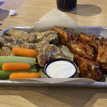 Buffalo Wild Wings - The Goods!! Garlic Parmesan and Honey BBQ wings - Chicken Wings Near Me - Reynoldsburg, Ohio Buffalo Wild Wings - The Goods!! Garlic Parmesan and Honey BBQ wings - Chicken Wings Near Me - Reynoldsburg, Ohio