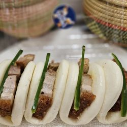 Lao Sticky Rice - New on our Menu!
Roast Pork Bao $12