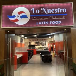 Lo Nuestro Dominican Restaurant - Front of the restaurant