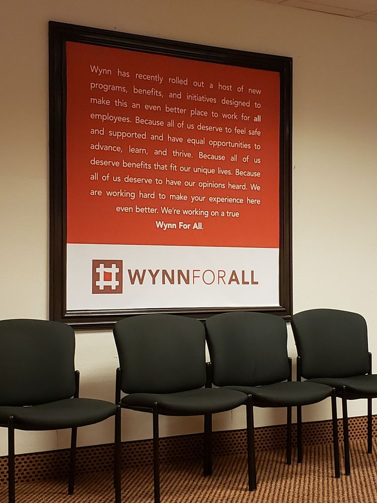 WYNN ENCORE EMPLOYMENT CENTER Updated September 2024 3720 Howard