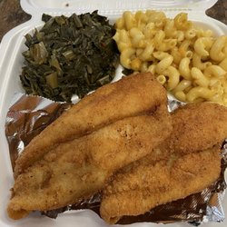 Evelyn's Soul Food - Catfish, Collard Greens, Macaroni & Cheese