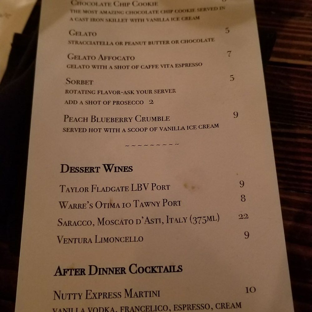 Five Restaurant Bistro - Menu - Seafood Near Me - Edmonds, Washington