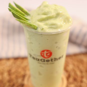 Teagether - a cup of green tea with a green garnish - Bubble Tea Near Me - Grand Prairie, Texas Teagether - a cup of green tea with a green garnish - Bubble Tea Near Me - Grand Prairie, Texas