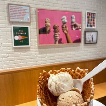 Jeni's Splendid Ice Creams - Single with Gooey Butter Cake and Coffee With Cream & Sugar - Ice Cream & Frozen Yogurt Near Me - Durham, North Carolina Jeni's Splendid Ice Creams - Single with Gooey Butter Cake and Coffee With Cream & Sugar - Ice Cream & Frozen Yogurt Near Me - Durham, North Carolina