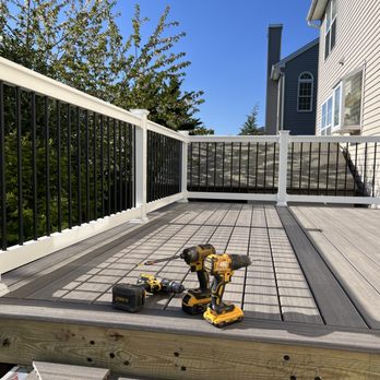 Util Construction - Vinyl Railings Installed - Decks & Railing Near Me - Monmouth Junction, New Jersey