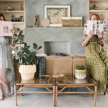 ParcelHouse Design - Meet the owners...Krystal and Tami of ParcelHouse Design, backdrop: living room remodel and decor - Interior Design Near Me ParcelHouse Design - Meet the owners...Krystal and Tami of ParcelHouse Design, backdrop: living room remodel and decor - Interior Design Near Me