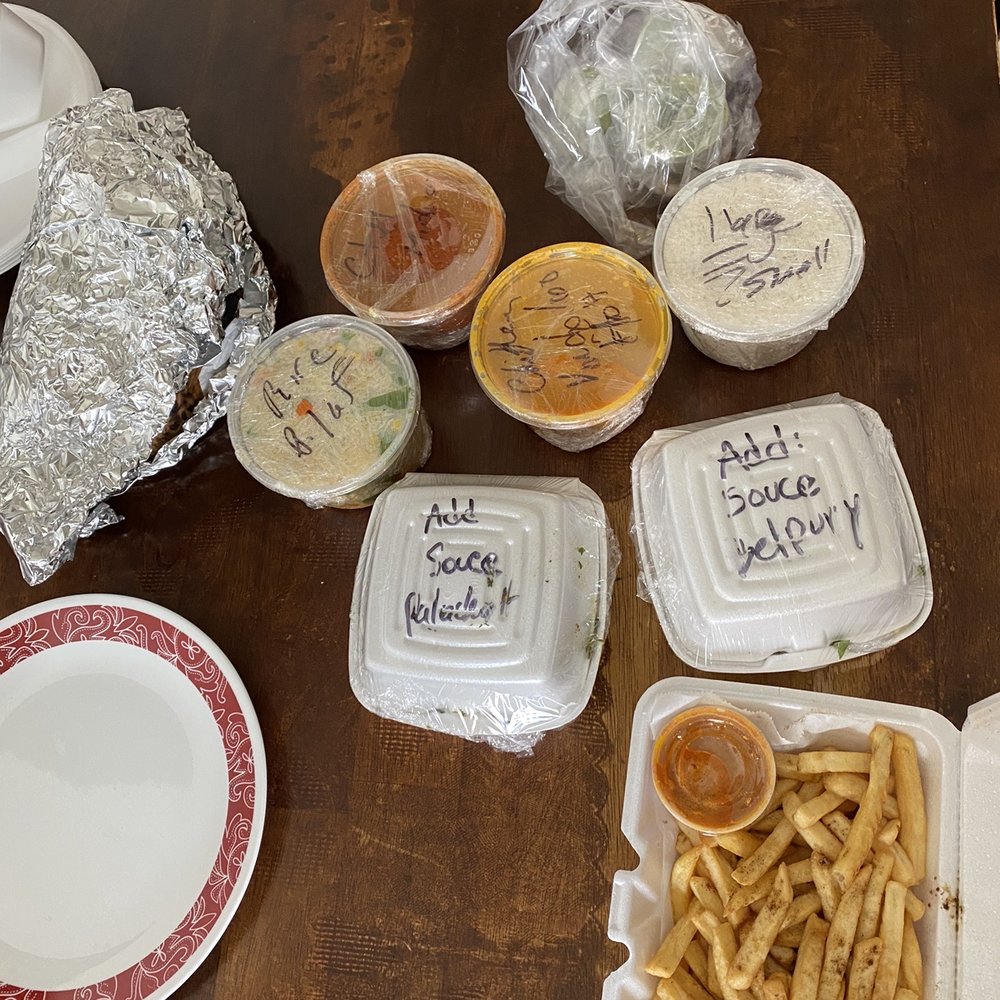 Curry Sultan - Masala fries, bhel puri, palak chaat, rice, rice pilaf, a yellow chicken vindaloo? Chicken tika, the watermelon turned black? - Indian Near Me - Humble, Texas