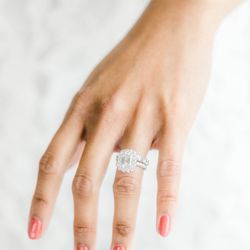 Pampillonia Jewelers - Engagement Ring and Wedding Band