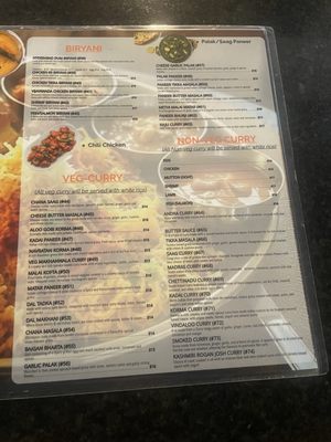 Menu photo 1 Jonah indian kitchen & bar Florence, SC