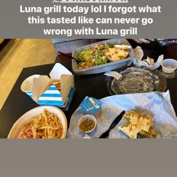 Chipotle chicken wrap Peach salad Loaded fries Pita bread with tzatziki Chipotle chicken wrap Peach salad Loaded fries Pita bread with tzatziki