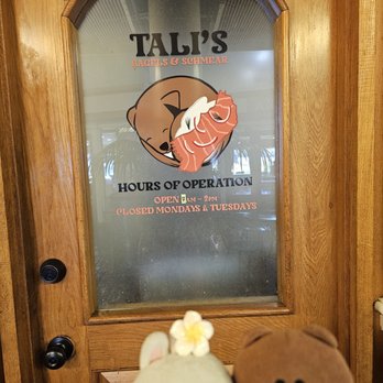 Tali's Bagels & Schmear - Look for their logo! - Bagels Near Me - Honolulu, Hawaii Tali's Bagels & Schmear - Look for their logo! - Bagels Near Me - Honolulu, Hawaii