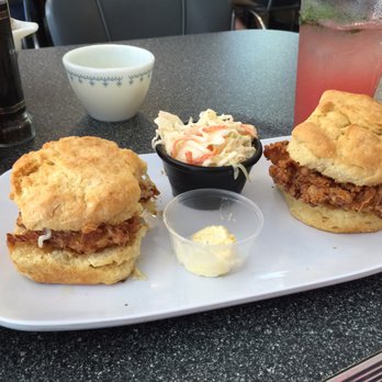 The Blue Hen Cafe - Chicken Biscuits... So good! - Southern Near Me - Saint Augustine, Florida