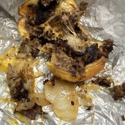 Pardon My Cheesesteak - Onions and no mushrooms. Got my order wrong