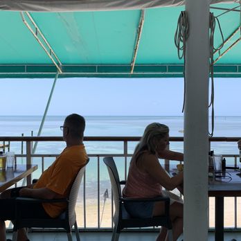 Lazy Days Restaurant - View from out table - Seafood Near Me - Islamorada, Florida Lazy Days Restaurant - View from out table - Seafood Near Me - Islamorada, Florida