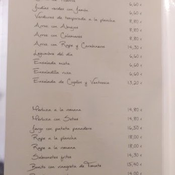 Calvo - Carta - Spanish Near Me - Puente San Miguel, S