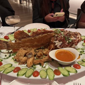 Avra - Scorpionfish. Came fried and cut up for sharing so we got as appetizer - Greek Near Me - Dallas, Texas Avra - Scorpionfish. Came fried and cut up for sharing so we got as appetizer - Greek Near Me - Dallas, Texas