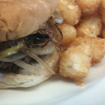 Town Topic - Bigger Burger + Fried Onions + Cheese, Tots - Burgers Near Me - Kansas City, Missouri Town Topic - Bigger Burger + Fried Onions + Cheese, Tots - Burgers Near Me - Kansas City, Missouri