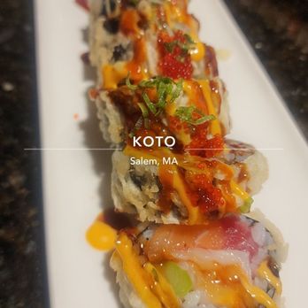 Koto Asian Fusion - Volcano Roll was - Asian Fusion Near Me - Salem, Massachusetts