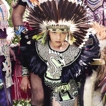 Jen Rose - Young Aztec Dancer Attean Family Pow Wow - Pet Photography Near Me - Boston, Massachusetts