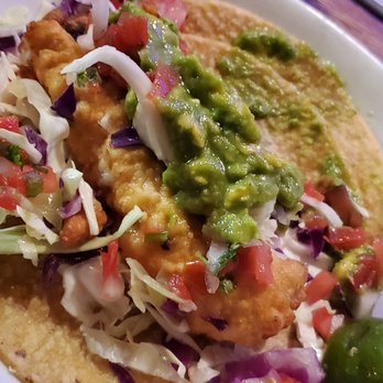 Estrella's - Baja Fish taco too expensive for not a crispy fish and or homemade tasting tortillas. However, the fish quality is great - Mexican Near Me - Fallbrook, California