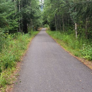 Bird Creek Campground - Bike trail connecting campground to fishing hole .4 miles away - Campgrounds Near Me - Anchorage, Alaska Bird Creek Campground - Bike trail connecting campground to fishing hole .4 miles away - Campgrounds Near Me - Anchorage, Alaska