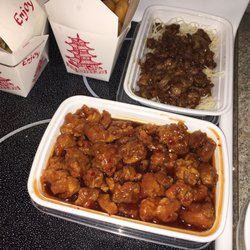 Asian Kitchen - Mongolian Beef and General Taos