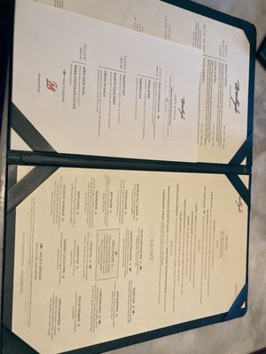 Menu photo 3 Wally's Santa Monica, CA