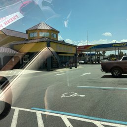The outside of the place