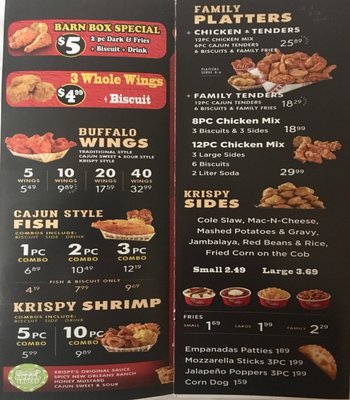 Menu photo 3 Krispy Krunchy Chicken New Britain, CT Menu photo 3 Krispy Krunchy Chicken New Britain, CT
