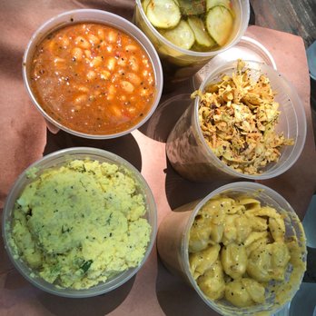 la Barbecue - All the sides - A bit salty and Sour - Barbeque Near Me - Austin, Texas
