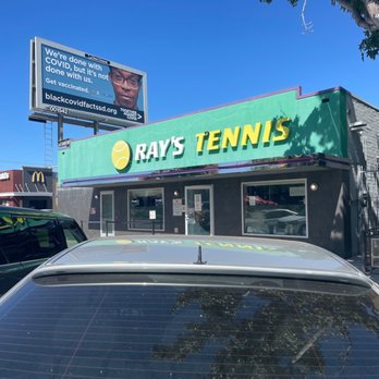 Ray's Tennis Shop - Front door - Sporting Goods Near Me - San Diego, California