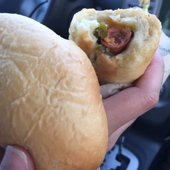 Kolache Factory - Sausage, cheese, and jalapeño. So yummy! - Bakeries Near Me - Tustin, California Kolache Factory - Sausage, cheese, and jalapeño. So yummy! - Bakeries Near Me - Tustin, California